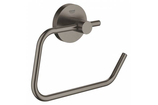 держатель для туалетной бумаги grohe essentials 40689al1 темный графит матовый