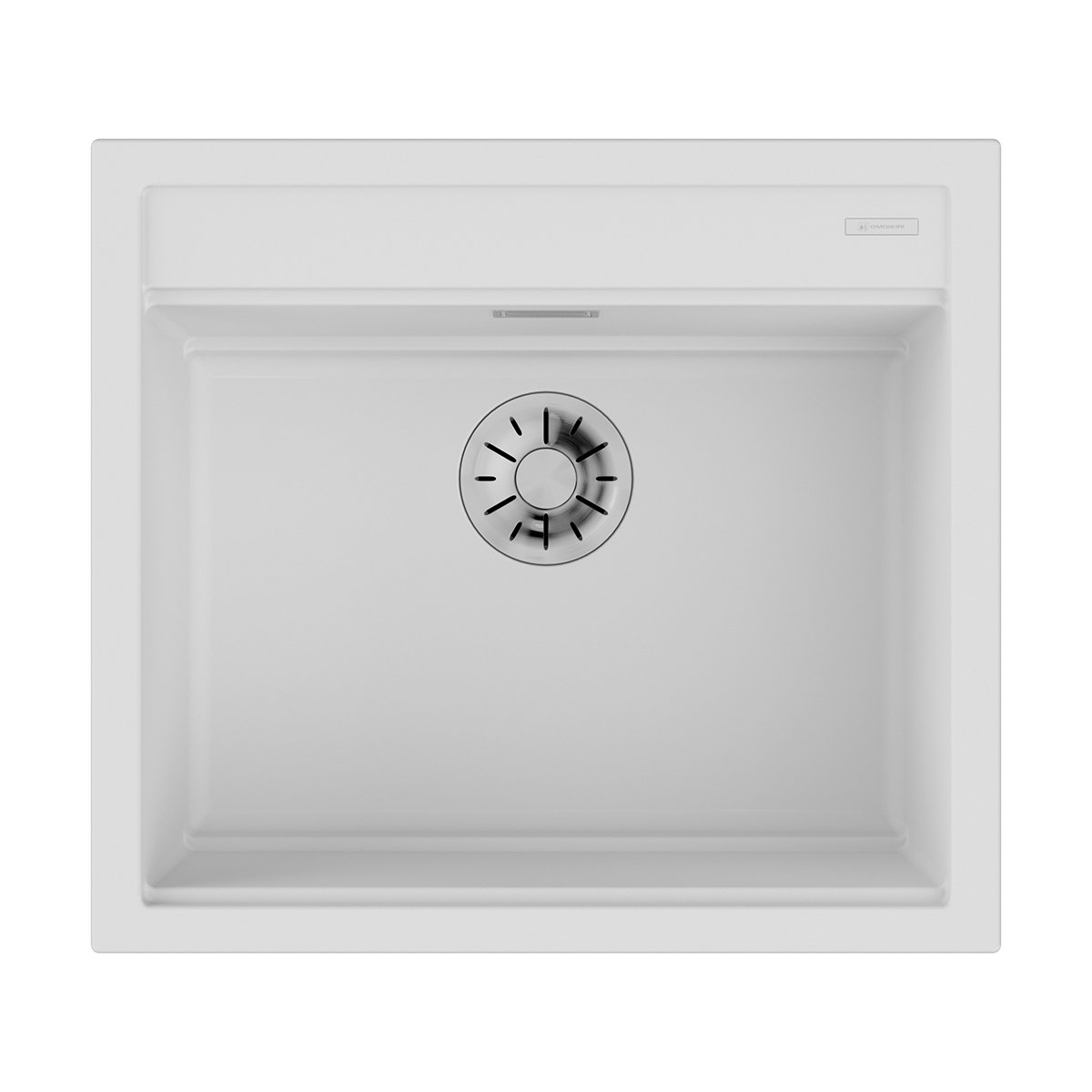 кухонная мойка omoikiri kitagawa 57-wh 4993303 57x51 белый