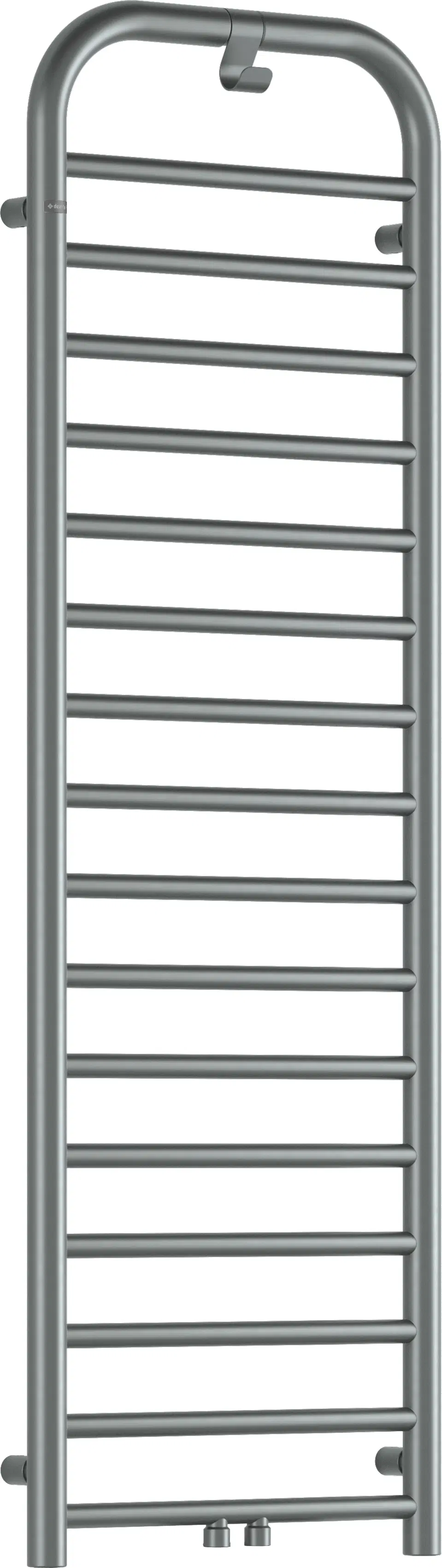 полотенцесушитель электрический deante silia steel 500x1570 брашированная сталь