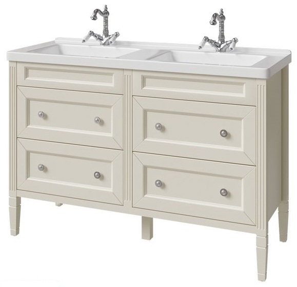 тумба напольная caprigo albion concept 125 34021-sf46 кремовый