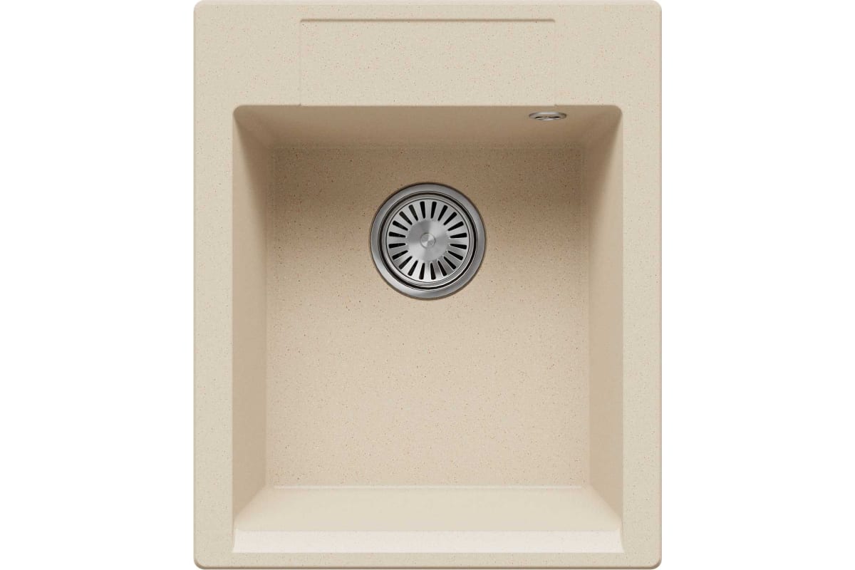 кухонная мойка polygran argo 420 №328 42x51 опал