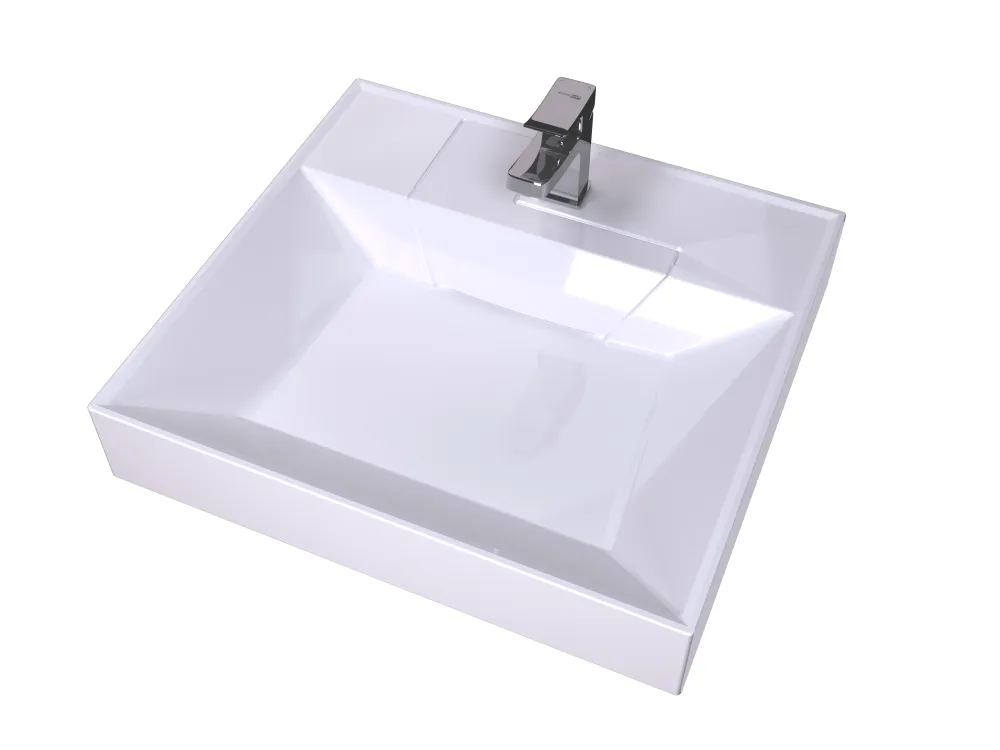 умывальник versalia monica 60x55 белый