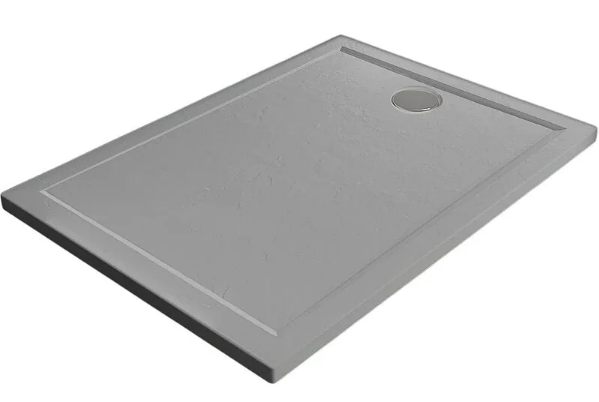 душевой поддон veconi pietra pt-g-10090-ru 100x90 серый