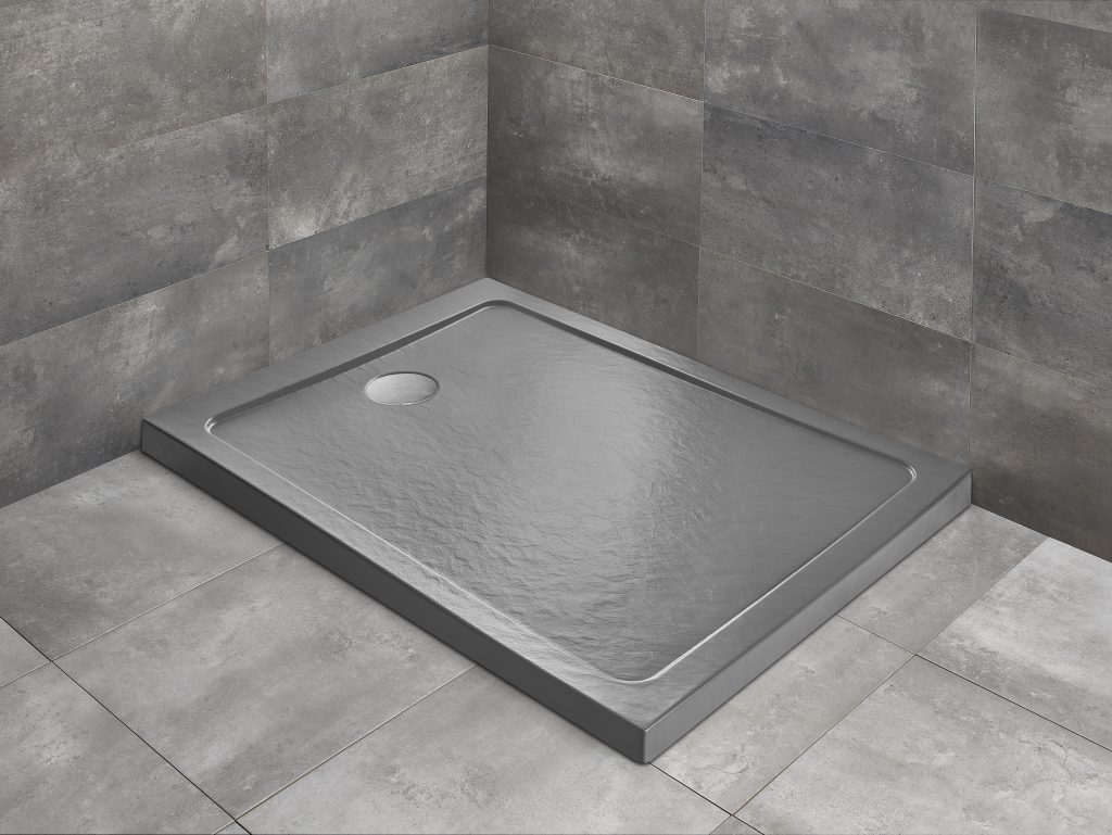 душевой поддон radaway doros f 120x70 stone anthracite