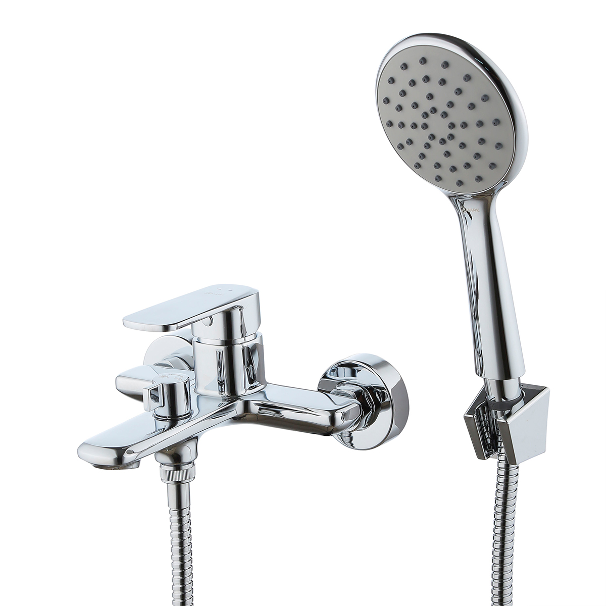смеситель для ванны lemark melior lmf-1022b-c с душевой лейкой