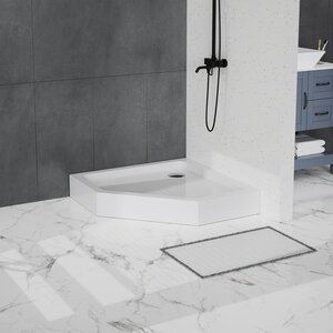 душевой поддон belbagno tray-bb-p-90-15-w 90x90, белый