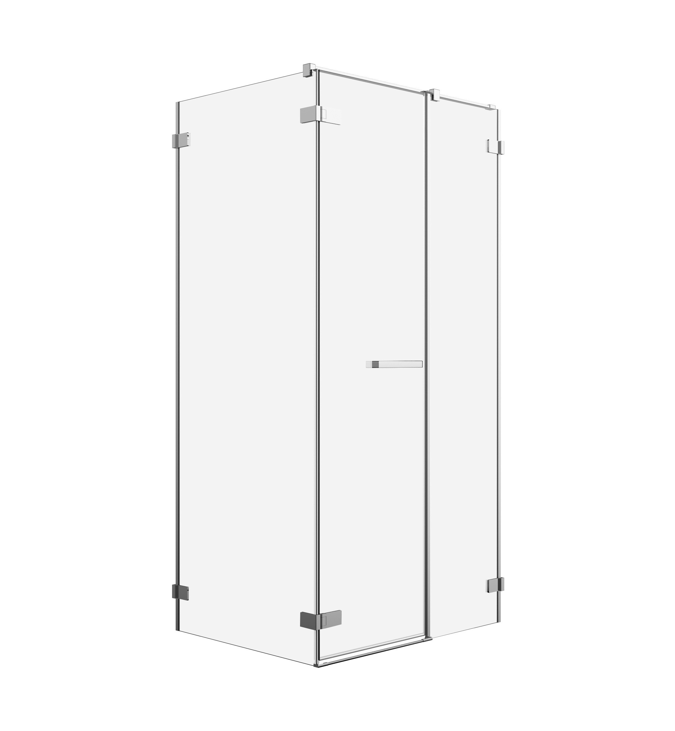 душевой уголок radaway arta kds ii 130x100 стекло прозрачное / профиль хром