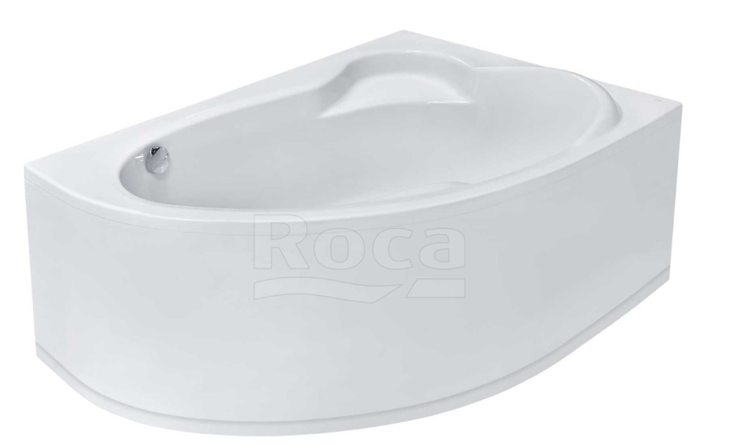 акриловая ванна roca luna 170x115 правый