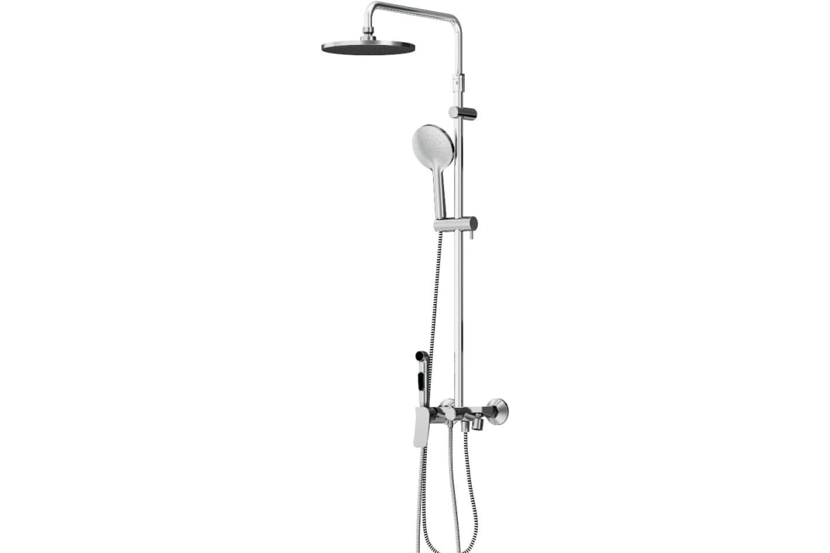 душевая стойка damixa jupiter 977770000 хром
