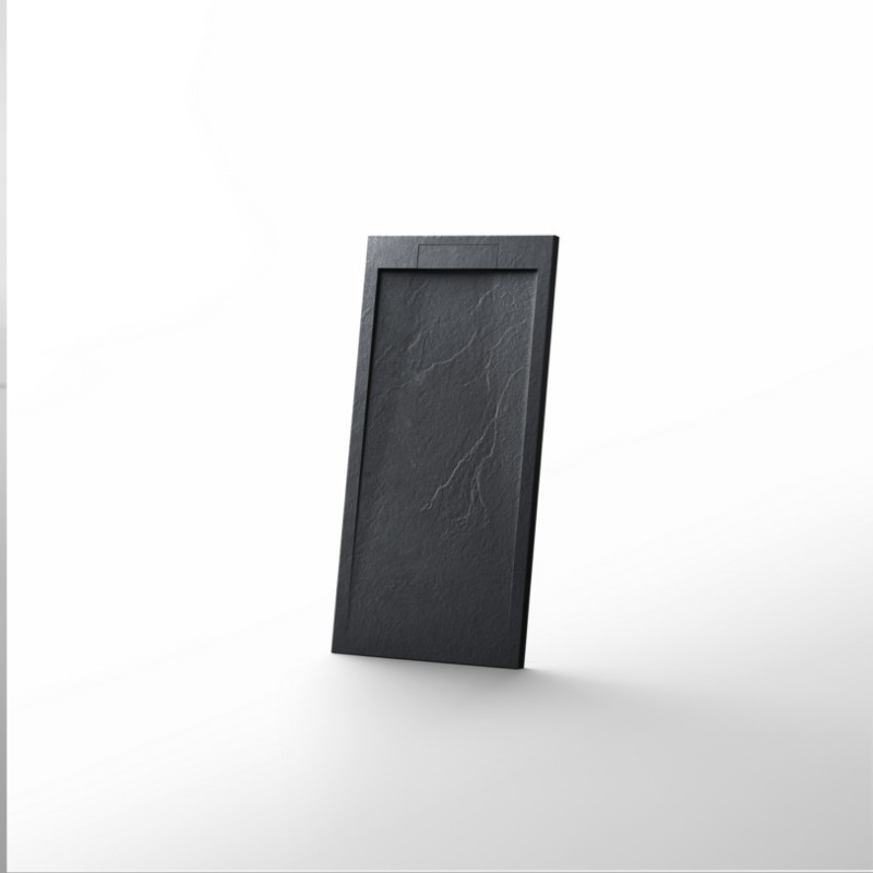 душевой поддон esbano esp-lx90b 90x90 черный матовый