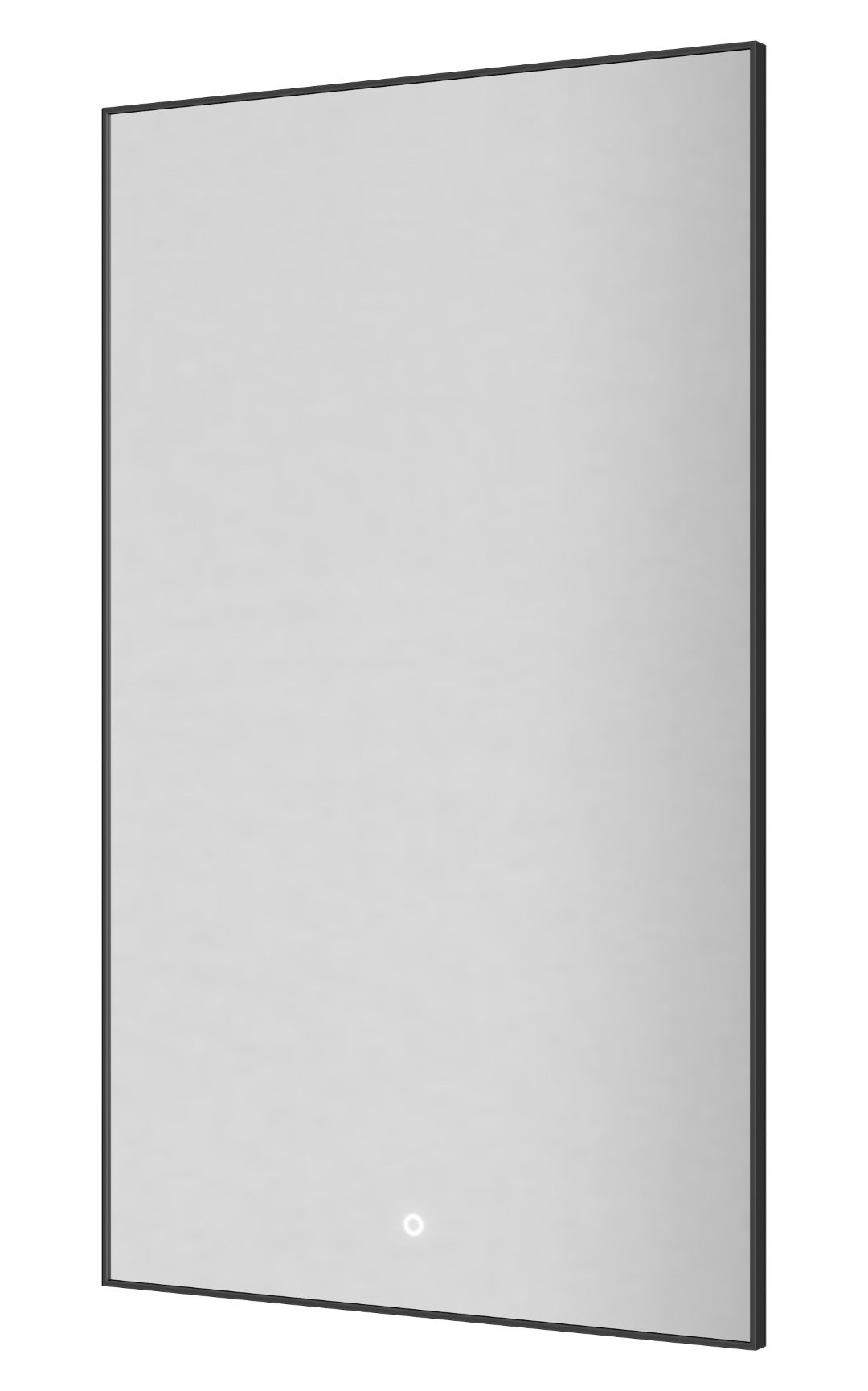 зеркало boheme 100x60 с подсветкой и антизапотеванием, графит