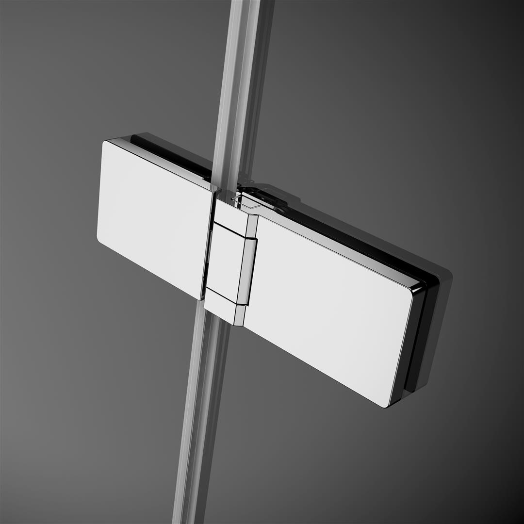 душевой уголок radaway arta dwd+s 90x90 прозрачное/хром