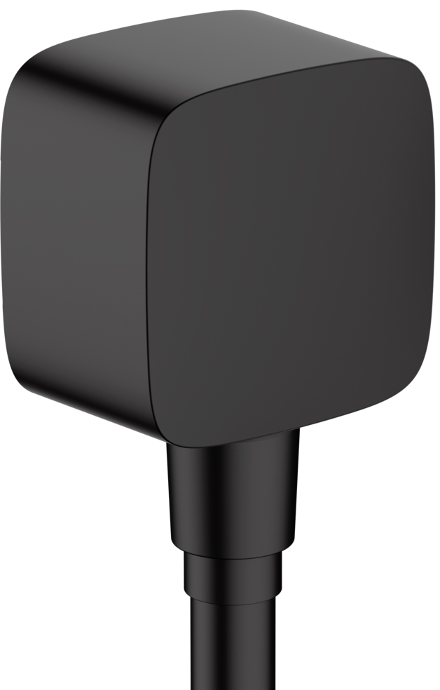 шланговое подключение hansgrohe fixfit e 26457670 черный