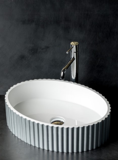 умывальник накладной boheme canale 878-s 50x35 глянец серебро