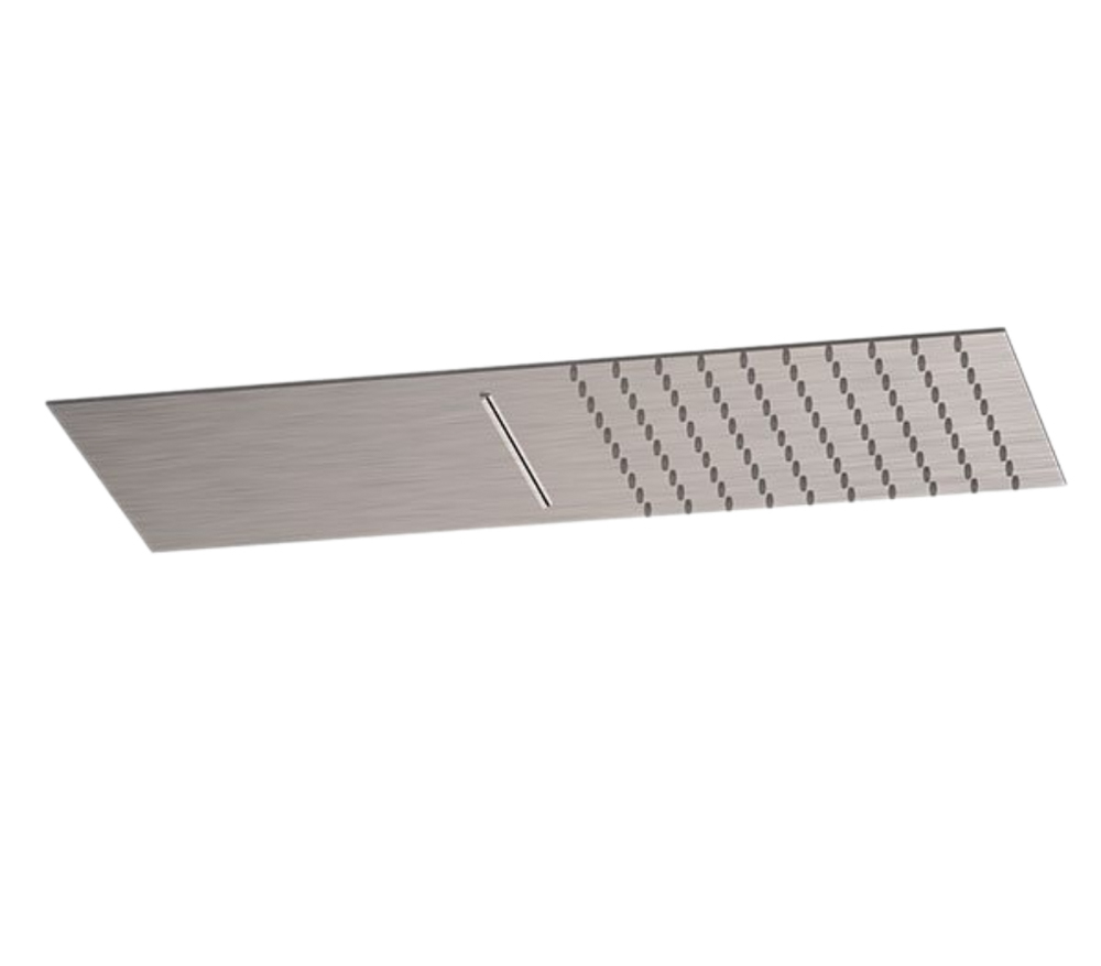 верхний душ настенный 50x22 см remer inox ss350ufcax сталь