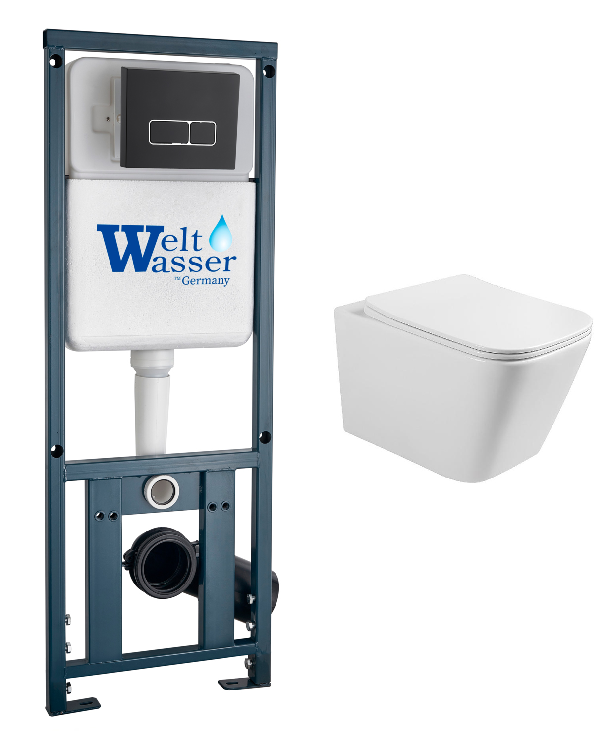 комплект инсталляции welt-wasser marberg 410 se bl с унитазом alpen a05s