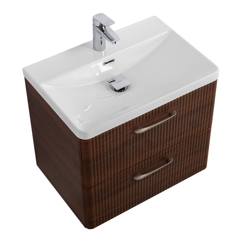 тумба под умывальник belbagno due 60 см due-600-2c-so-noce-p noce