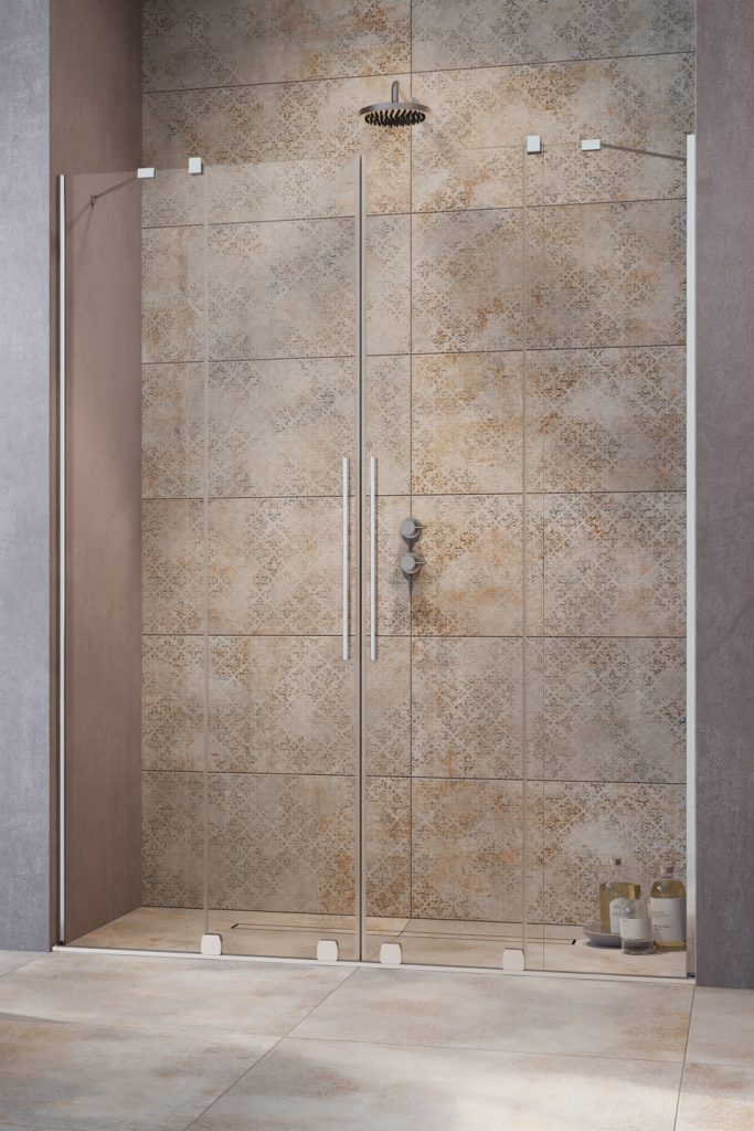 душевая дверь radaway furo dwd 160 160x200 стекло прозрачное