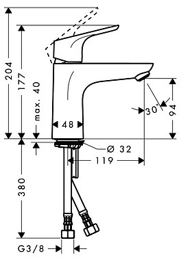 Термостат для ванны Hansgrohe Ecostat Universal 13123000 фото 3 термостат для ванны hansgrohe ecostat universal 13123000 фото 3