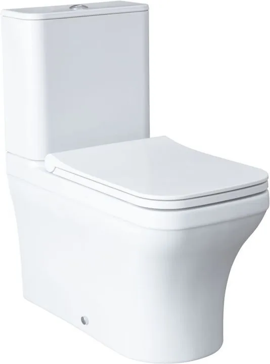 унитаз напольный allen brau infinity 4.21012.20 37x54,5 безободковый белый softclose