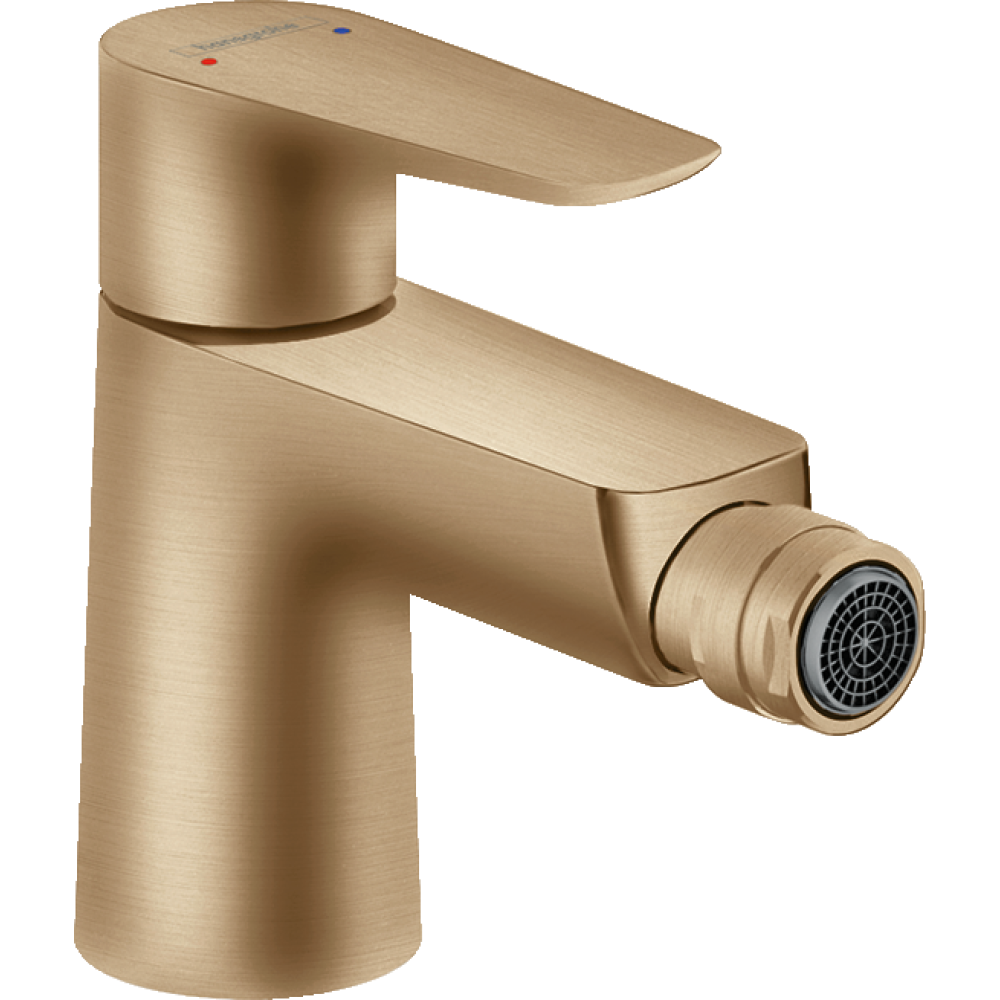 смеситель для биде hansgrohe talis e 71720140 шлифованная бронза