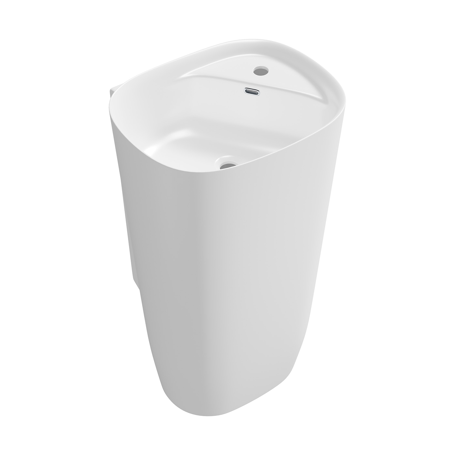 умывальник напольный lavinia boho bathroom sink 33311126 50x45 белый глянец