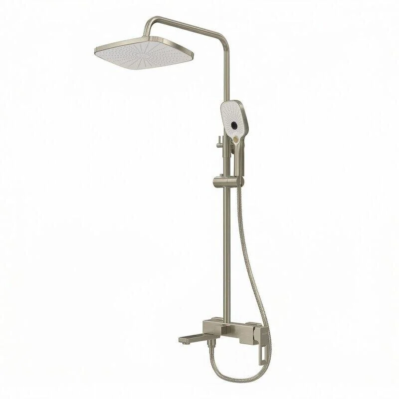 душевая стойка grossman pragma 500.k35.03.120 брашированный никель