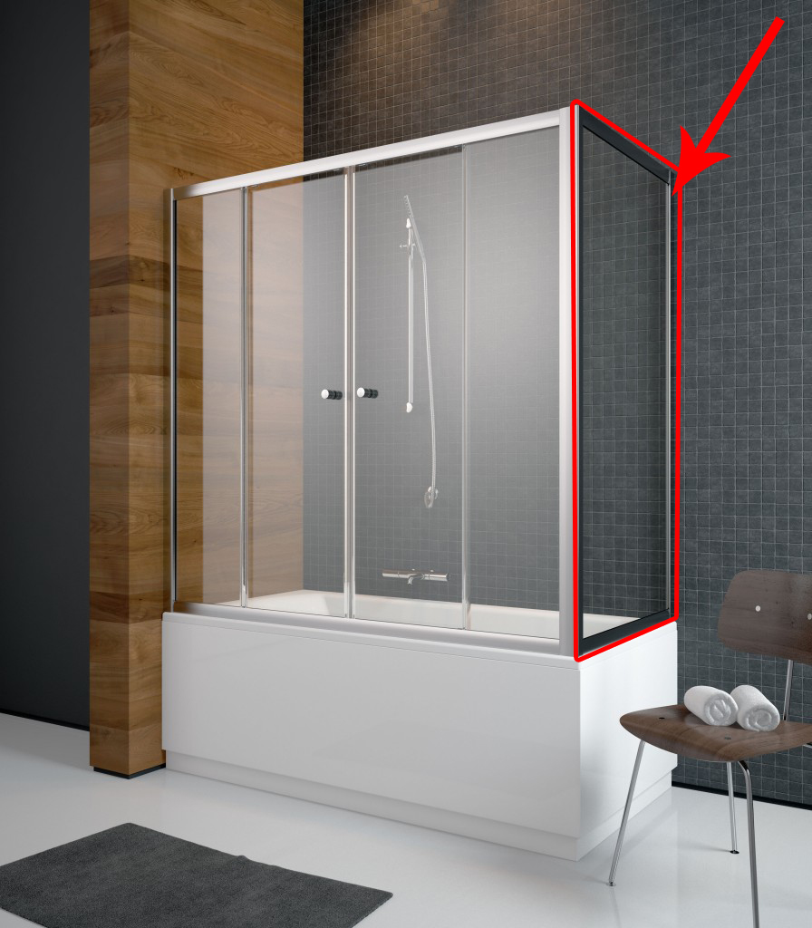 боковая стенка radaway vesta s 75