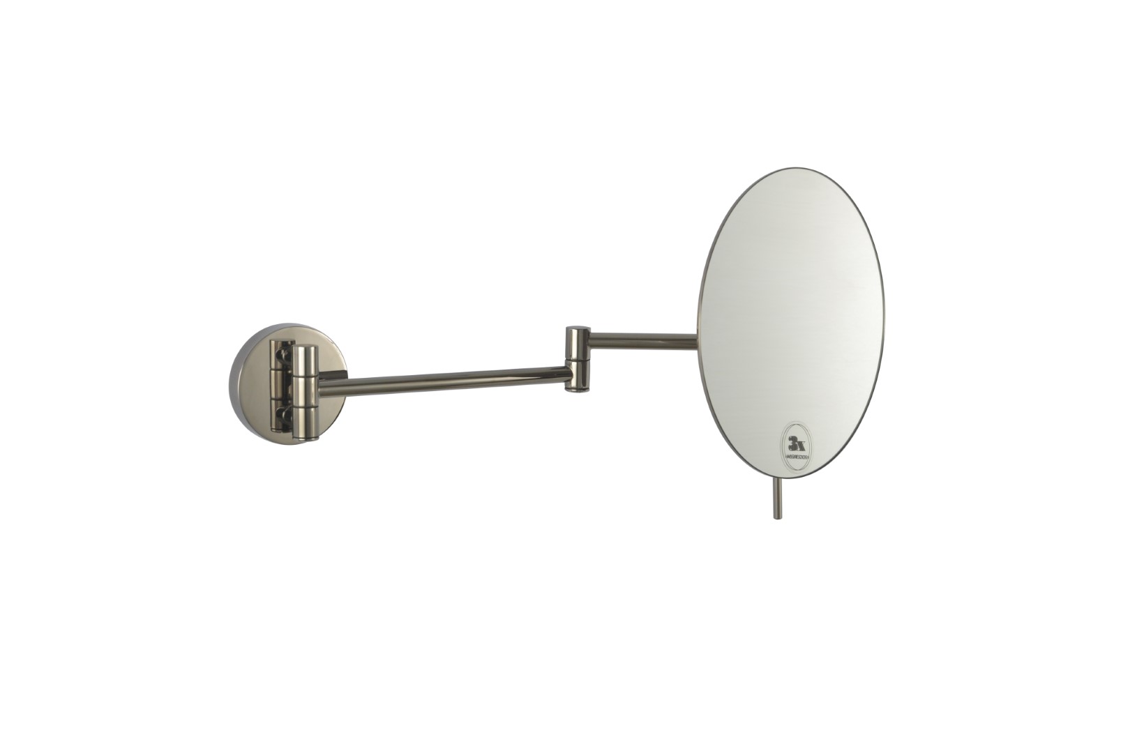 зеркало косметическое boheme chrome 508-sgm глянцевая оружейная сталь