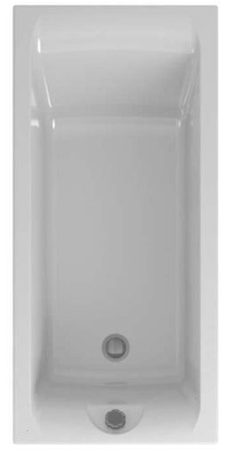 ванна акриловая eurolux qwatry 150x70 белая с ножками