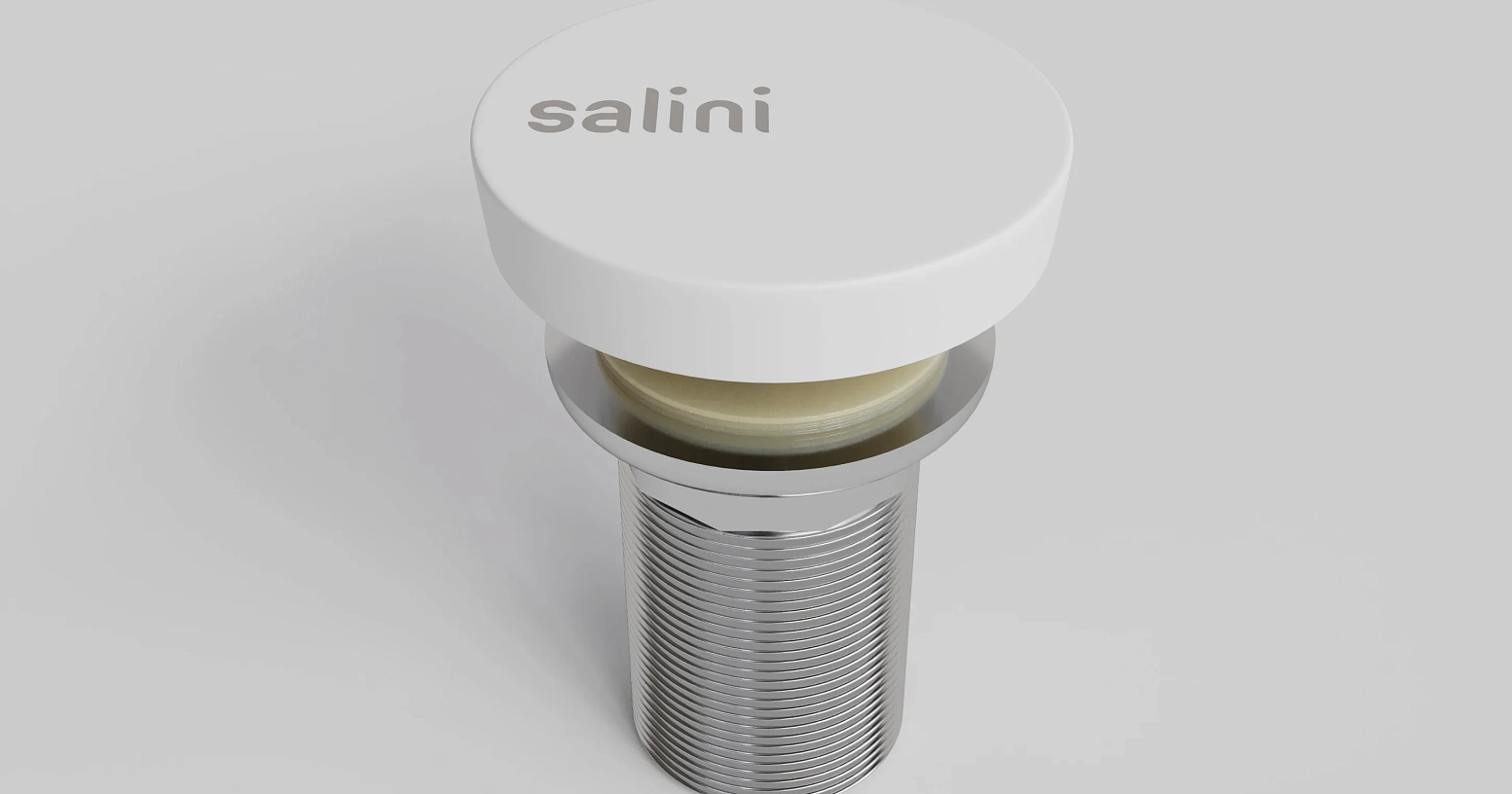 донный клапан salini d 504 162302mf s-stone, ral 5024 матовый