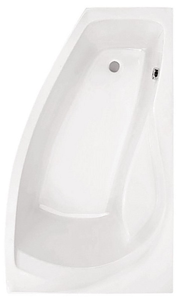 ванна акриловая santek майорка 160x95 xl (правая)