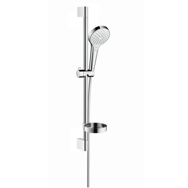 душевой гарнитур hansgrohe croma select s vario хром, белый