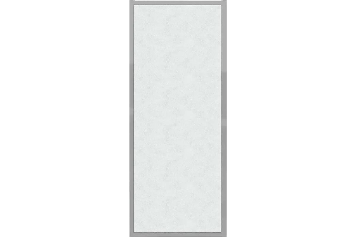 боковая стенка grossman cosmo 70x195 стекло шиншилла / профиль хром