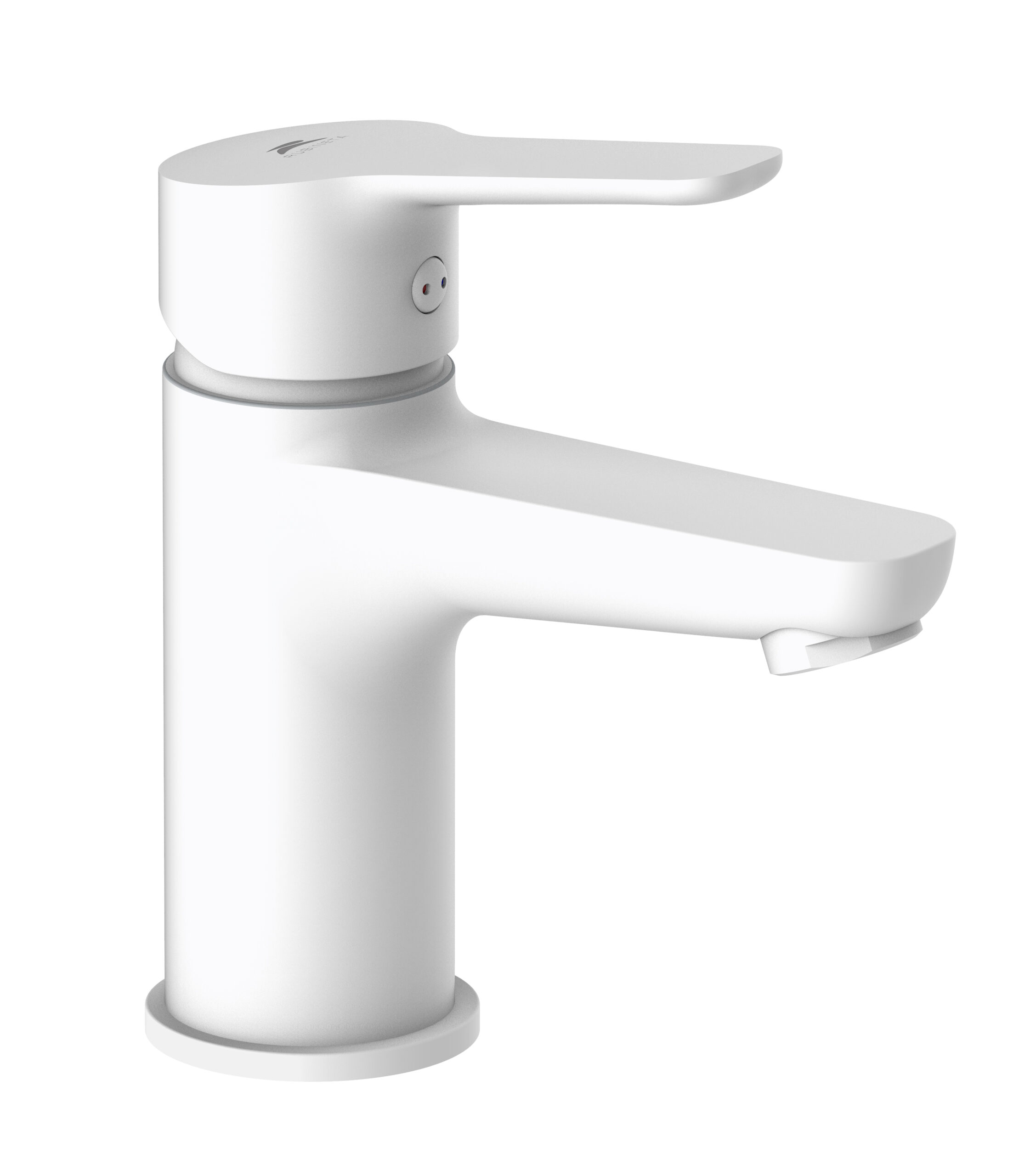 смеситель для умывальника rubineta uno-10/k(wt18) n800671 белый