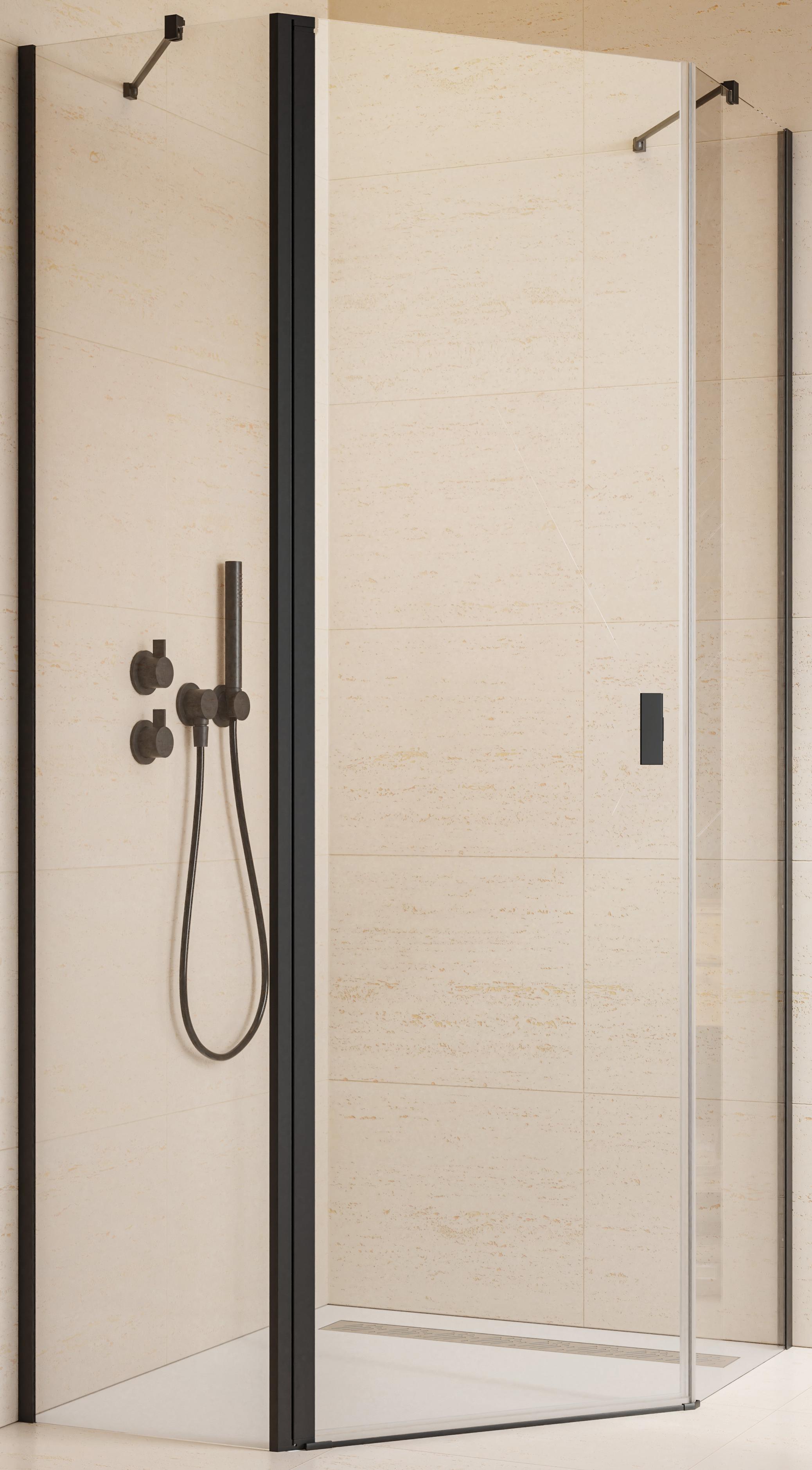 душевой уголок radaway nes black ptj 90x100