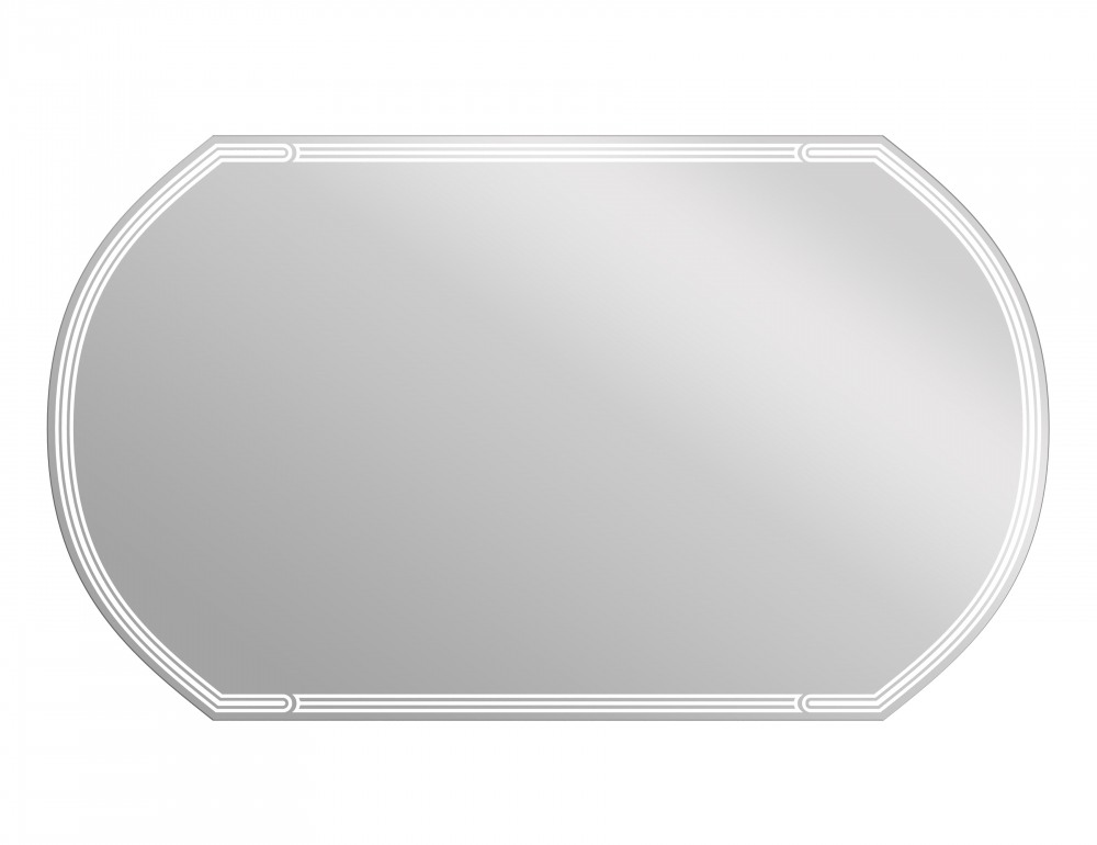зеркало cersanit led 090 design 120x70 (подсветка, антизапотевание)