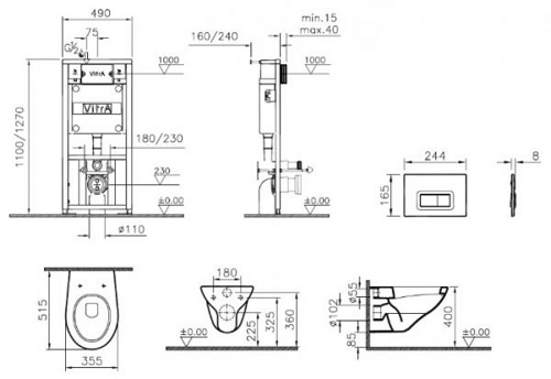 Душевой уголок Radaway Fuenta New KDJ B 90x110 L/R фото 8 душевой уголок radaway fuenta new kdj b 90x110 l/r фото 8