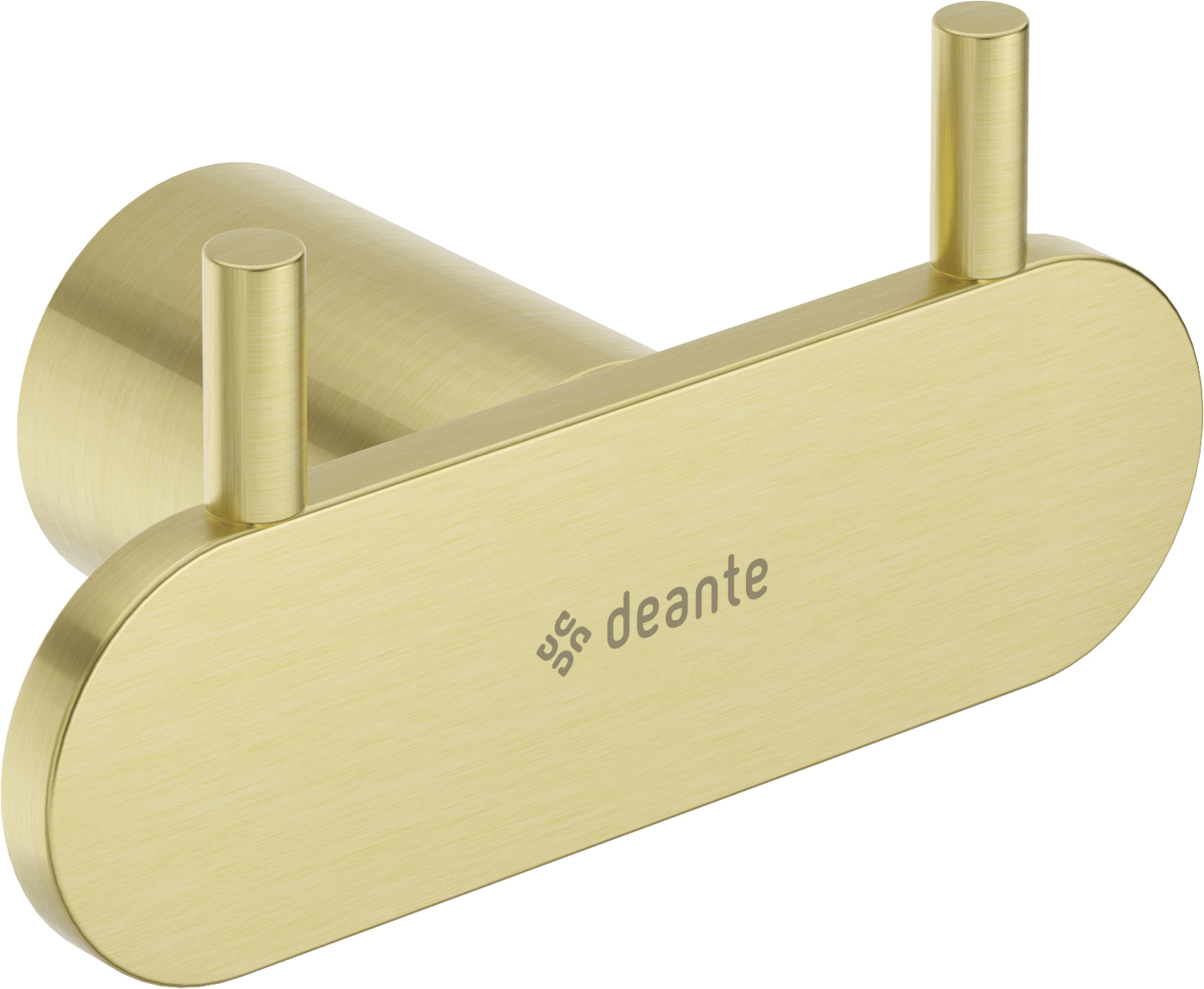 крючок для ванной deante round br gold adr_r121 брашированное золото