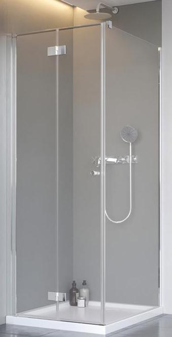 душевой уголок radaway nes kdj-b 80x80 l стекло прозрачное