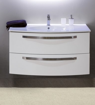 тумба под умывальник cezares comfort 54281 bianco lucido