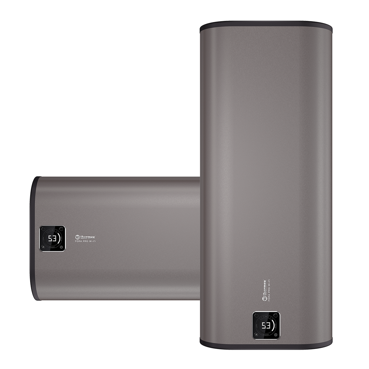 бойлер накопительный thermex fora 100 (pro) wi-fi серый