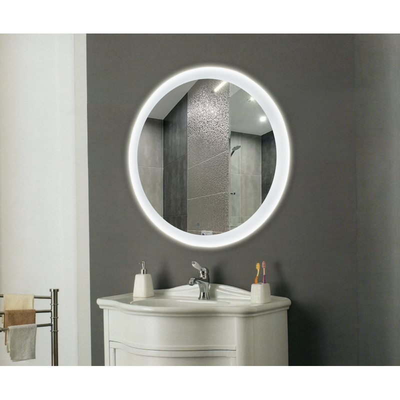 зеркало relisan alisa 77x77 с led-подсветкой