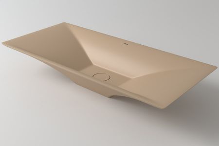 умывальник накладной holbi sirius 77x35 solid surface цветной/белый матовый