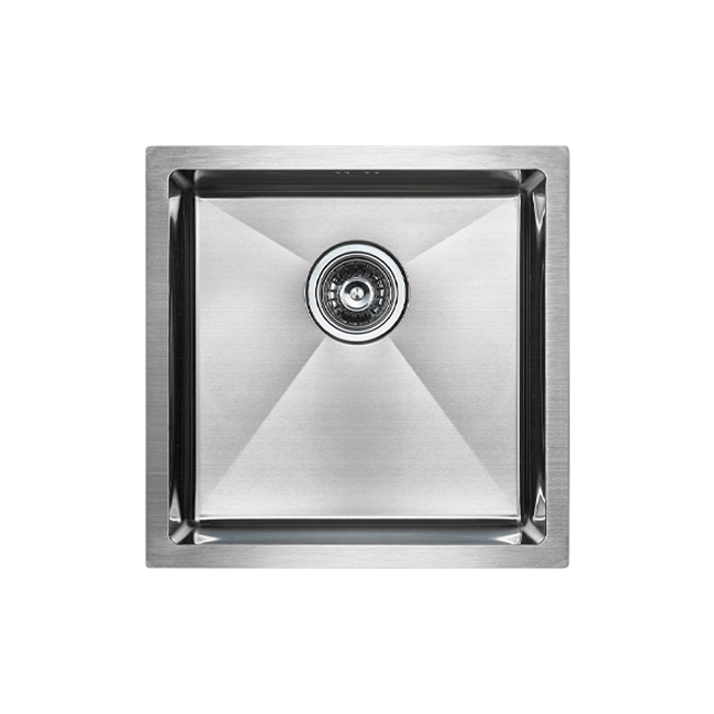 мойка кухонная paulmark gerberg pm214444-bs хром