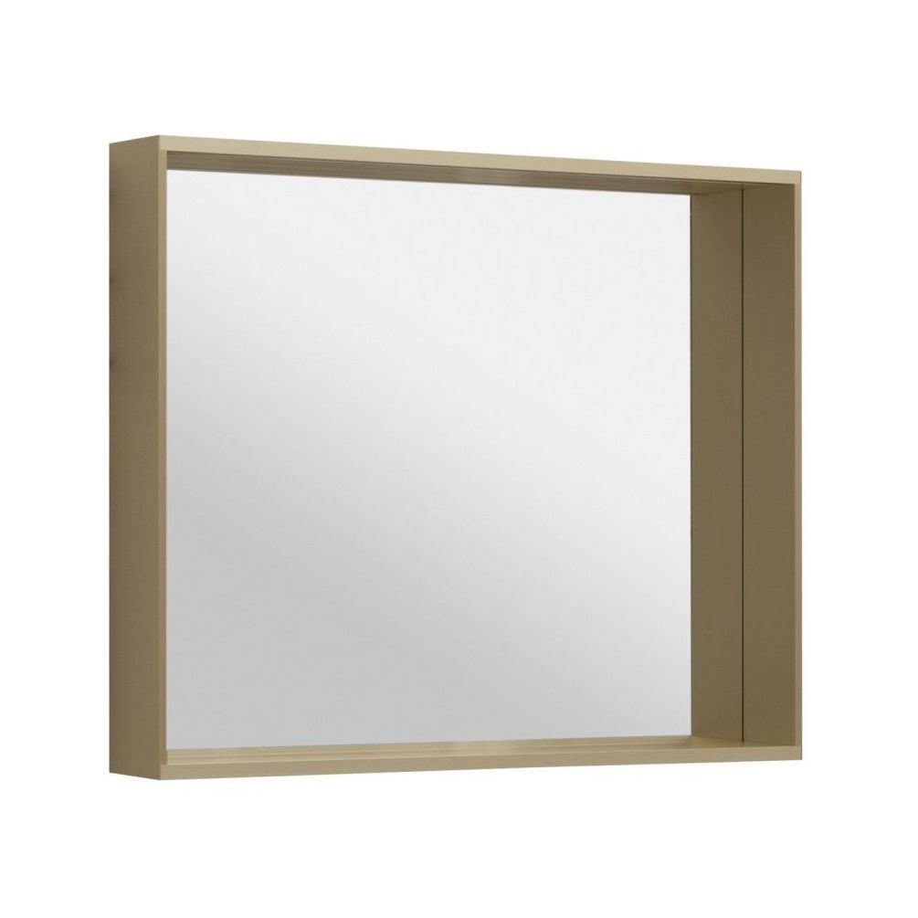 зеркало allen brau infinity 90x75 1.32019.03 латунь браш