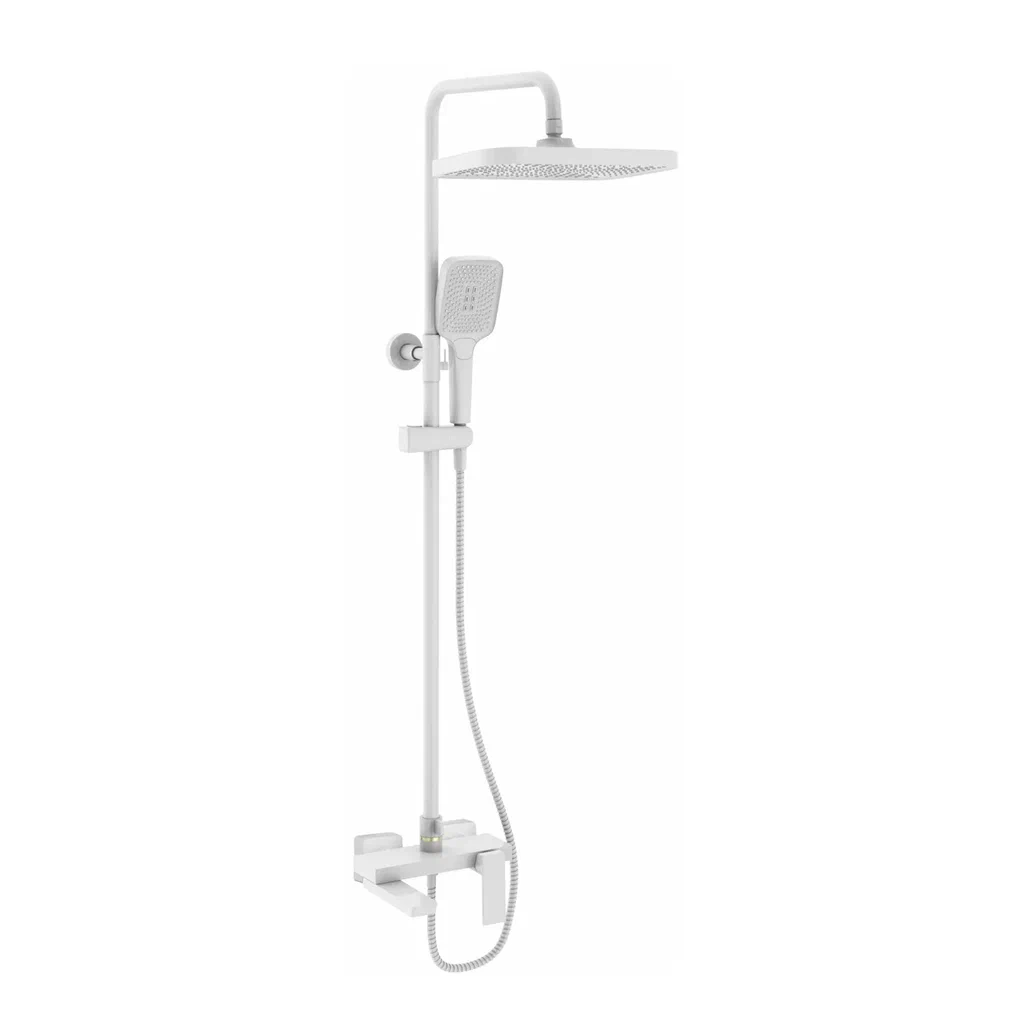душевая стойка rose r1836c белый