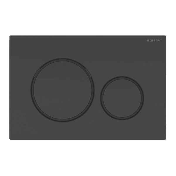кнопка смыва geberit sigma20 115.882.dw.1 черный матовый
