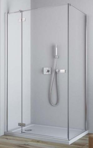 душевой уголок radaway fuenta new kdj 100x75 прозрачное/хром
