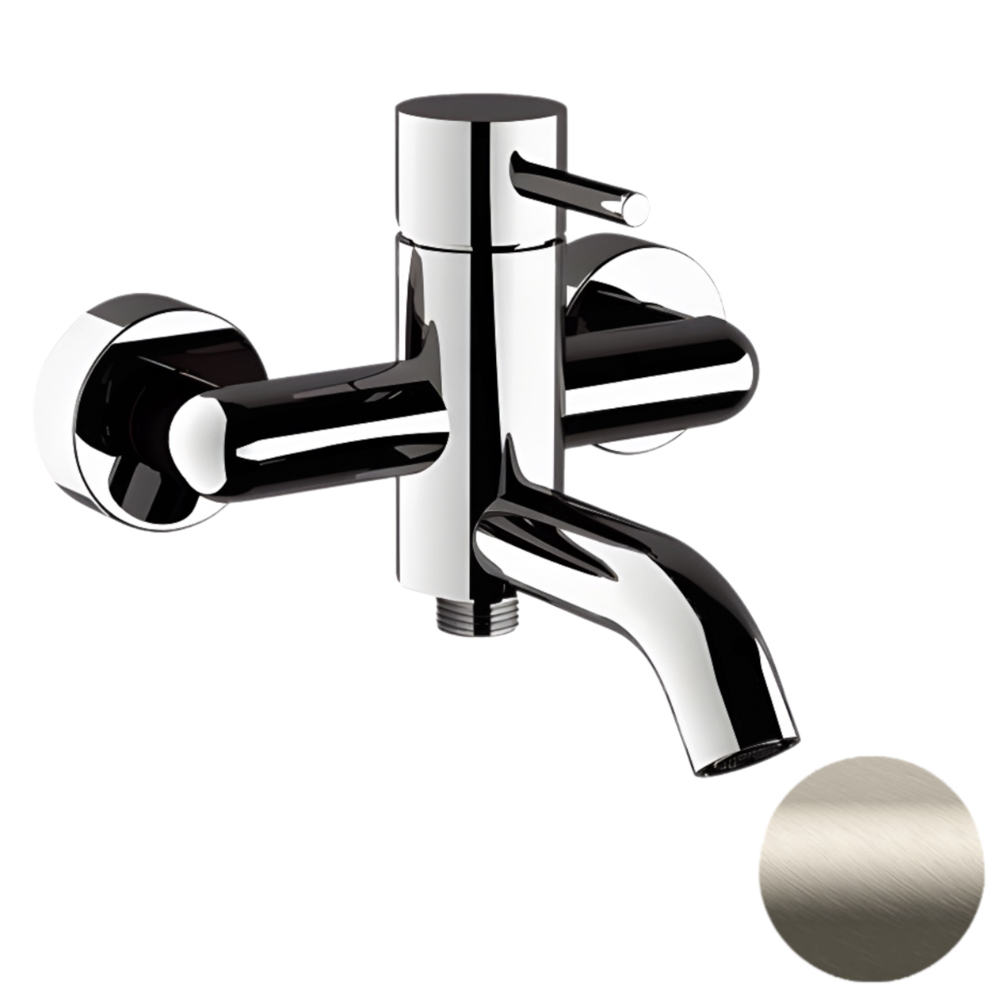 смеситель для ванны remer x style x05xv сталь